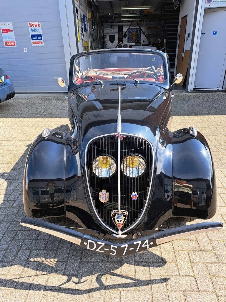 PEUGEOT 202 Decapotable / cabriolet - 1938 ZELDZAAM, foto 2