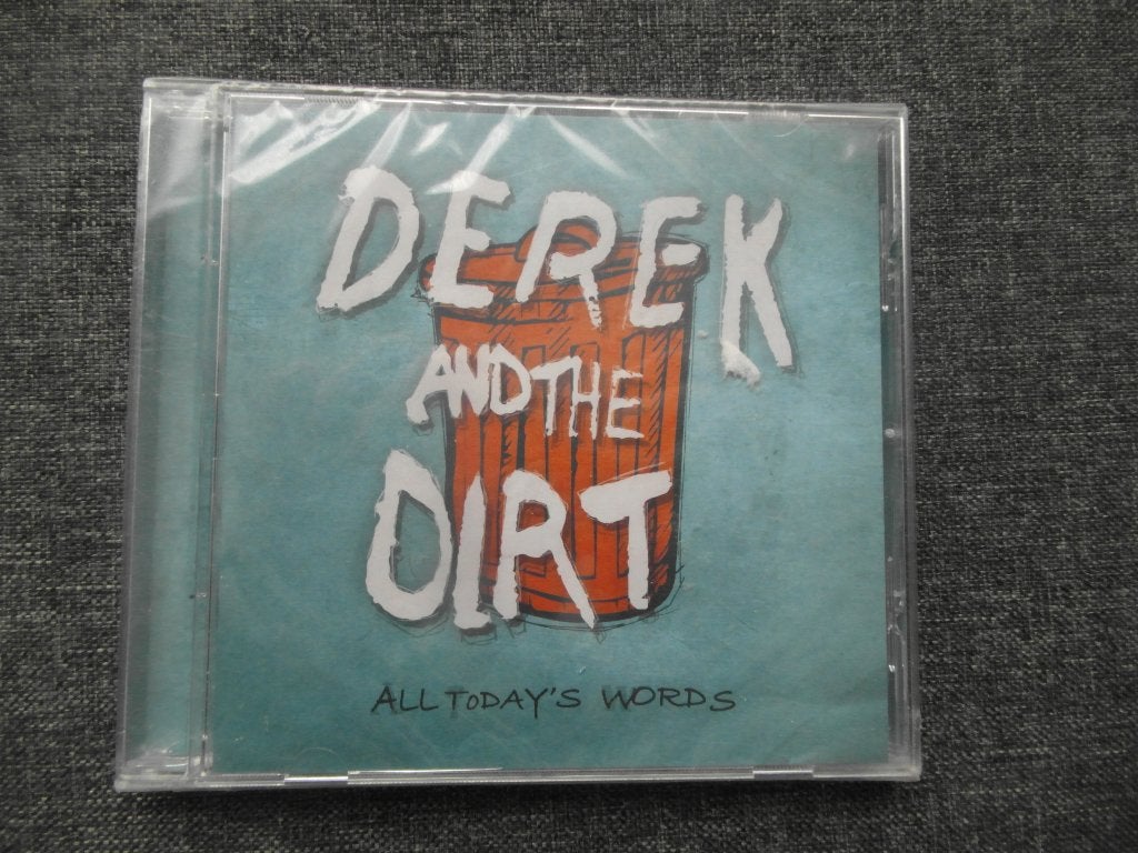 CD. DEREK AND THE DIRT - All todays words (nieuw in folie), Ophalen, Eerste persing, Nieuw in verpakking, Poprock