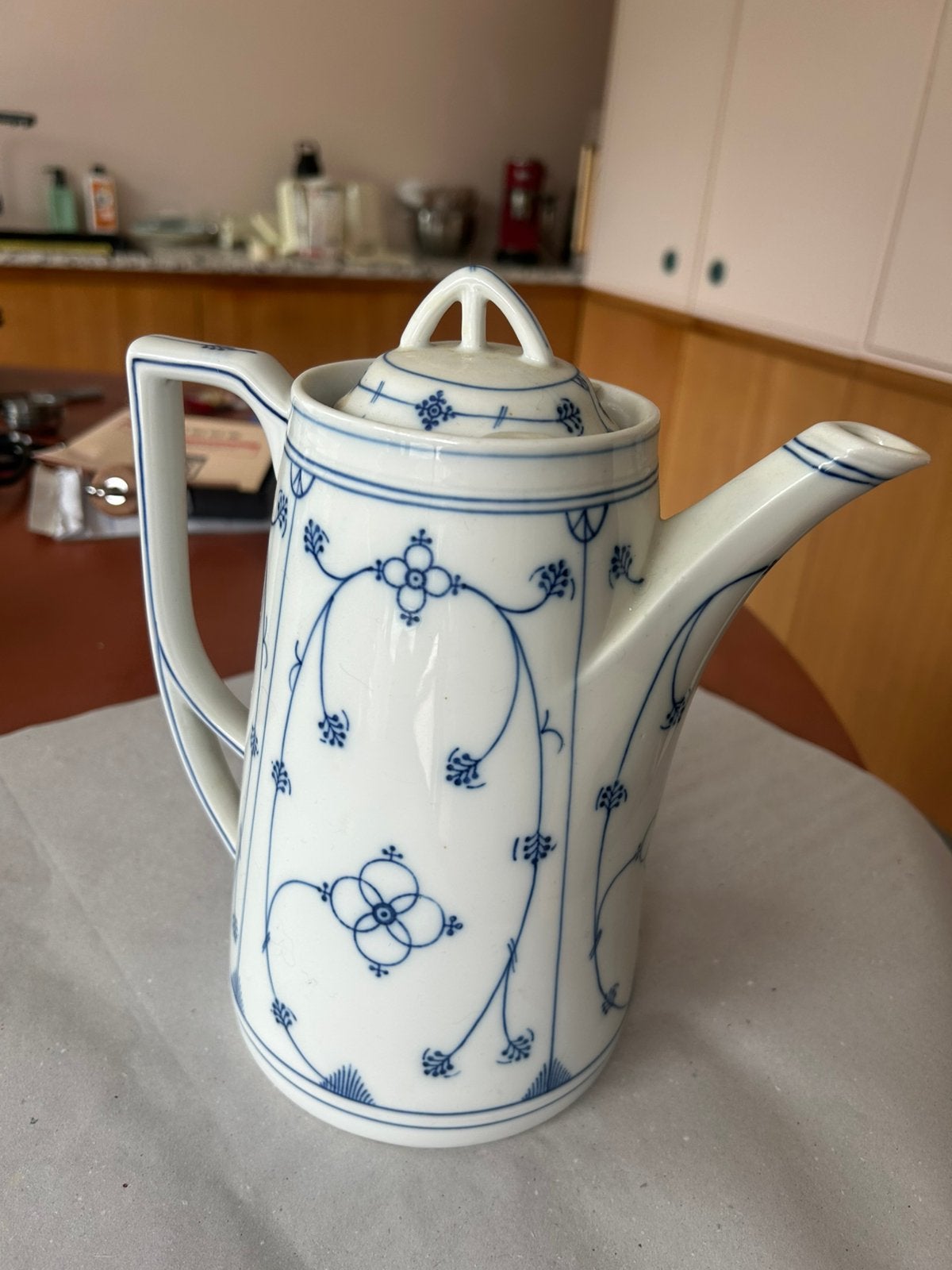 Koffiekan delfts ct altwasser, Ophalen