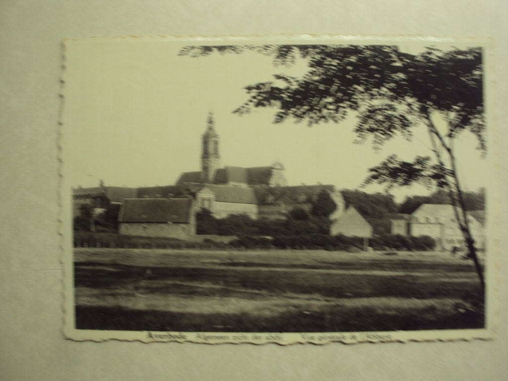 54228 - AVERBODE - ALGEMEEN ZICHT DER ABDIJ - ZIE 2 FOTO'S, Verzamelen, Verzenden