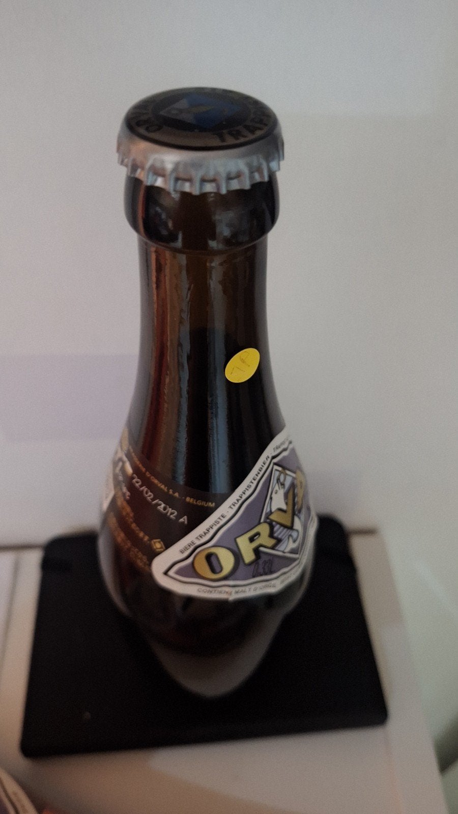 Bouteille trappiste Orval JAPON 2012, Collections, Enlèvement ou Envoi