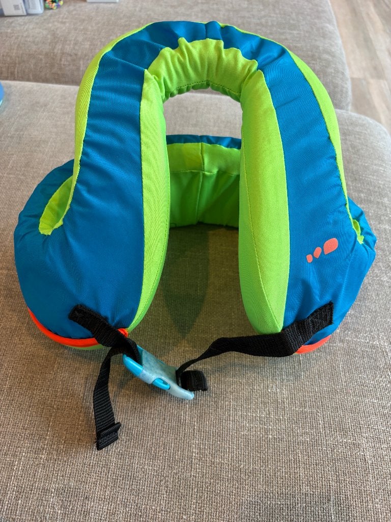 2 Zwemvesten Nabaji Decathlon kind groen/blauw en roos/blauw, Kinderen en Baby's, Ophalen of Verzenden