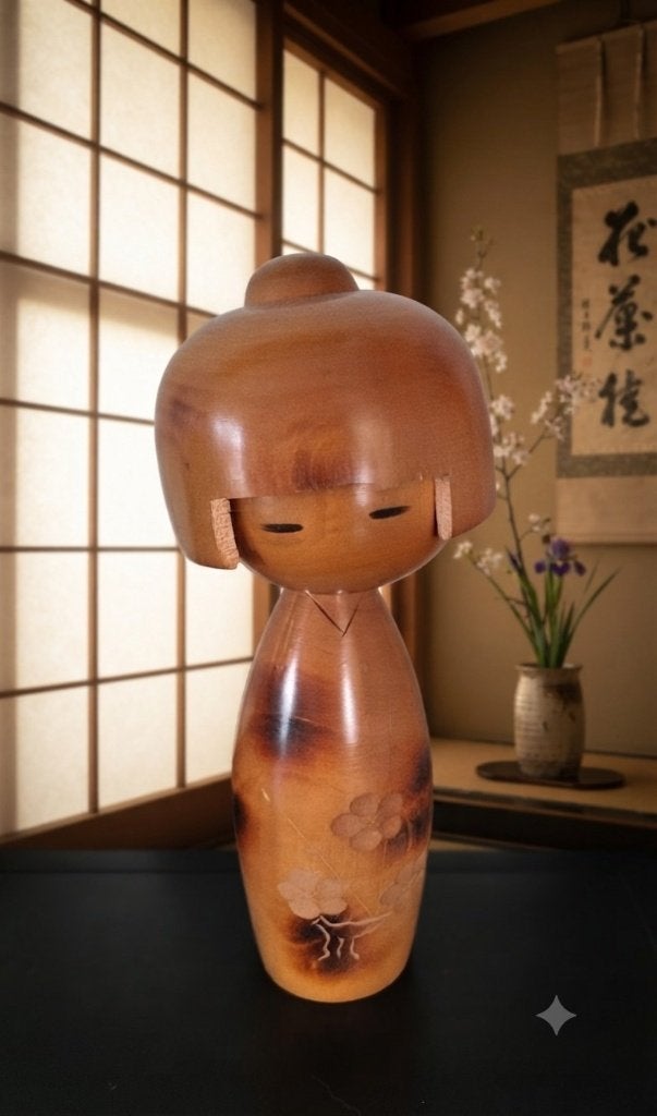 Le magnifique kokeshi de Masae Fujikawa (1942-2015), Enlèvement ou Envoi, Japon, Bois, Poupée