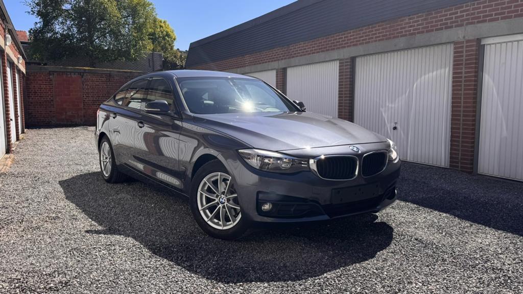 BMW 320 Gran Turismo iAS - BOITE AUTO - AIRCO - 76000KM, Autos, Argent ou Gris, Achat, Noir, 5 portes