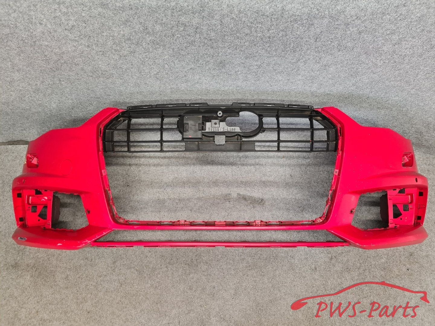 AUDI A6 C7 4G S-LINE FACELIFT VOORBUMPER ORIGINEEL, -, Utilisé, -, Avant