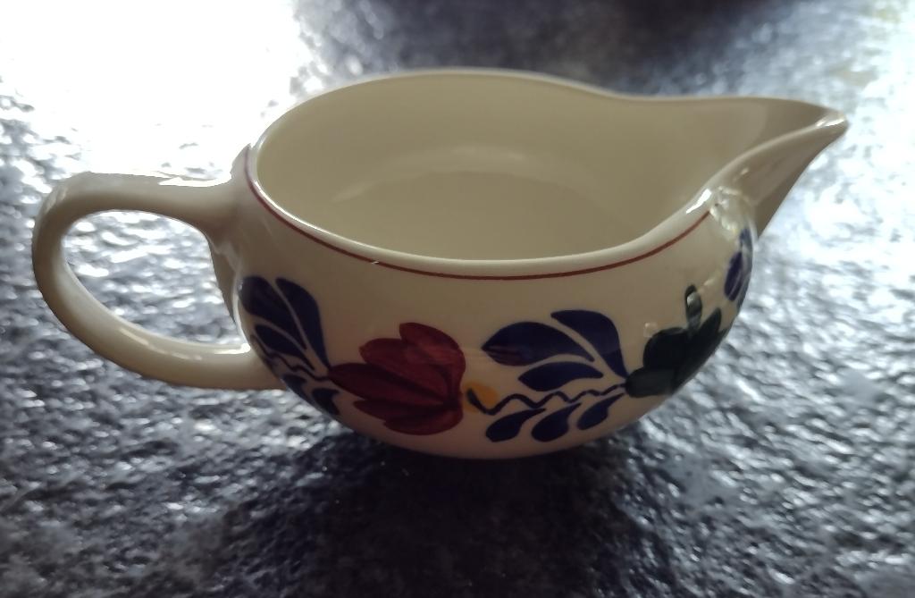 Pot à lait vintage Boch Boerenbont Sphinx Zeeland, Antiquités & Art, Enlèvement