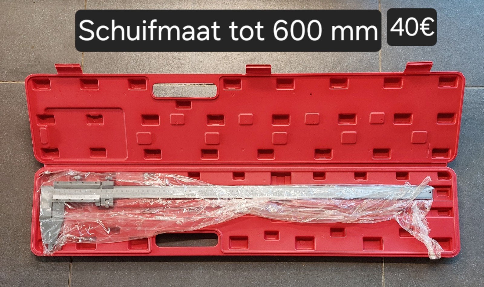 Schuifmaten, waterpas, afstandsmeter, ..., Enlèvement ou Envoi, Niveau à bulle
