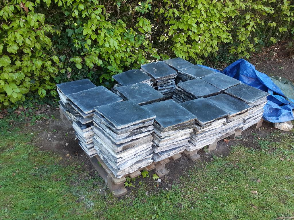 Authentiques pierres bleues belges, Bricolage & Construction, Dalles & Carrelages, Enlèvement