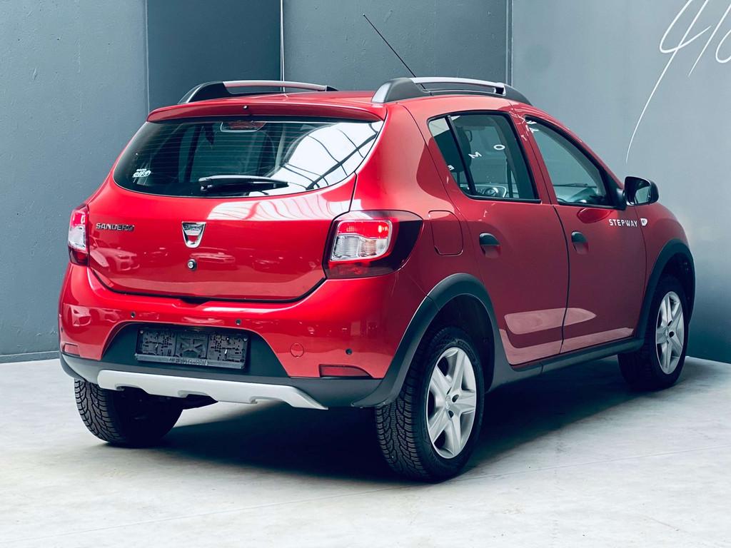 Dacia Sandero Stepway 0.9 TCe *CLIMATISATION*GPS*EURO6b*, Autos, Dacia, Rouge, Achat, Euro 6, Boîte manuelle