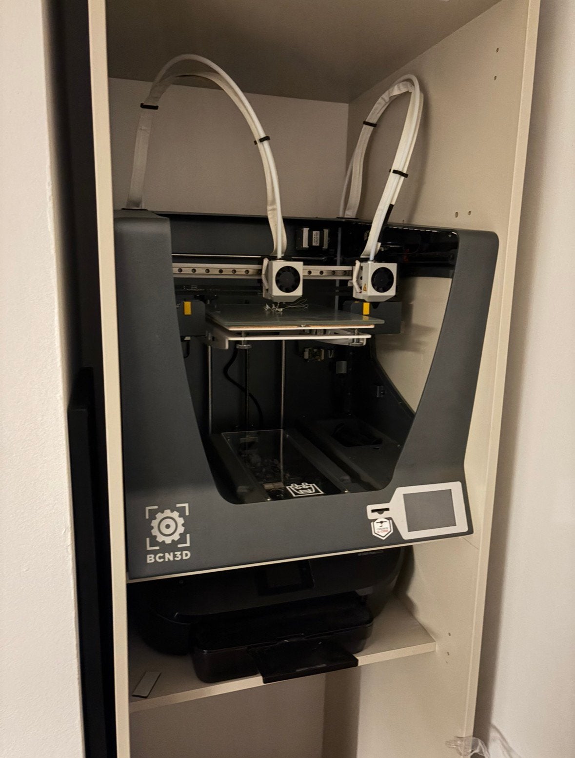 BCN3D sigma, Enlèvement, Utilisé