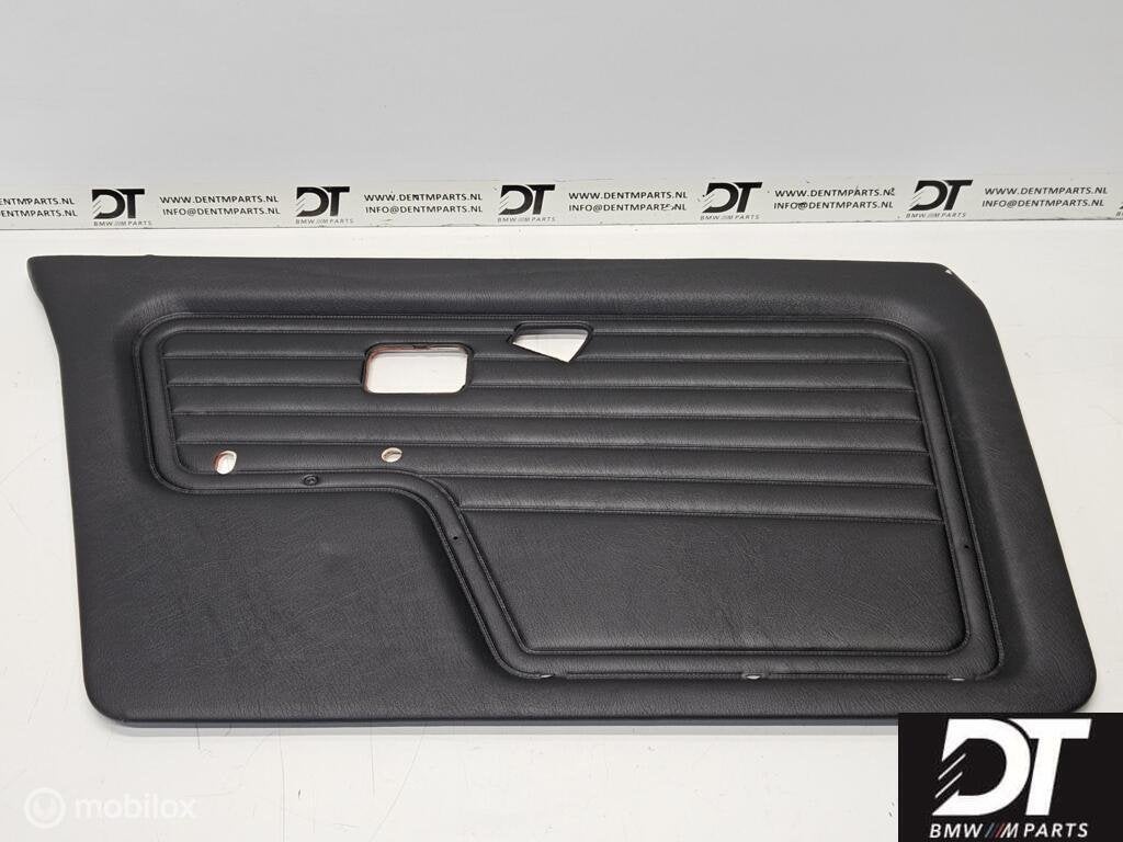 Deurpaneel linksvoor BMW E30 Sedan VINYL SCHWARZ 51411967143, Auto-onderdelen, Nieuw, Ophalen of Verzenden, BMW, BMW