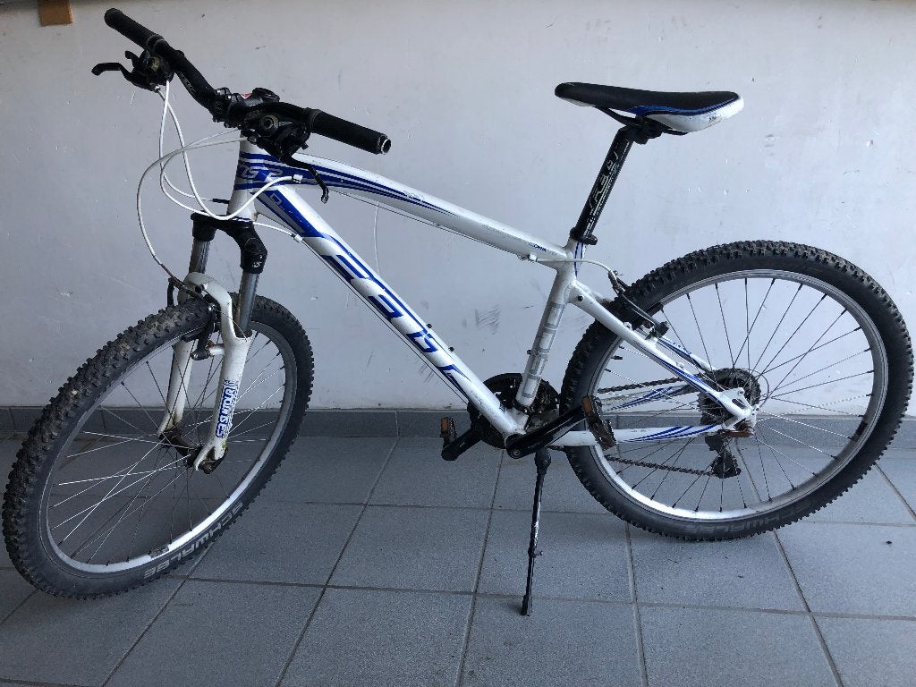 mountainbike, frame 43cm, wiel 26 inch, 7 versnellingen, Gebruikt, Versnellingen, Minder dan 49 cm, Ophalen