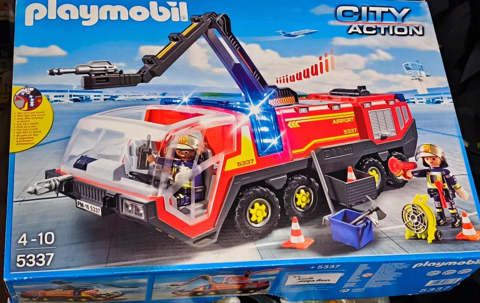 playmobil brandweerwagen 5337, Ophalen, Zo goed als nieuw