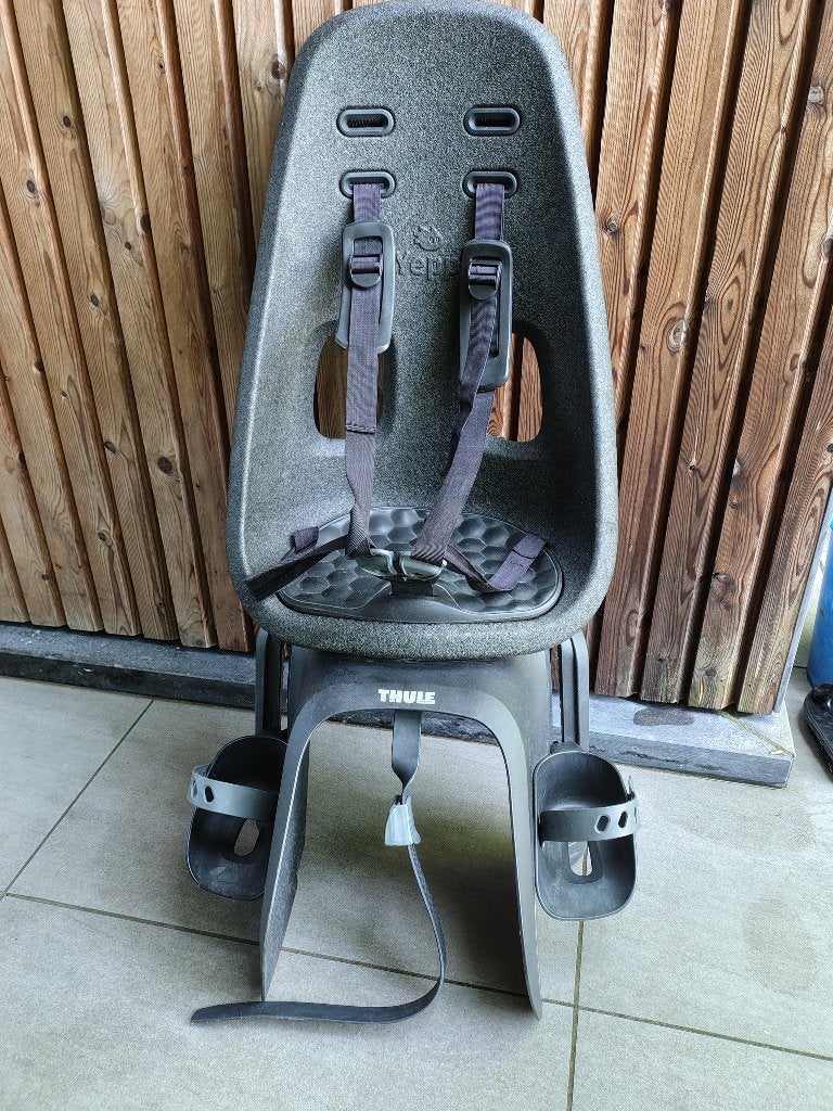 Thule Yepp Nexxt Maxi – fietsstoeltje - bagagedrager, Ophalen, Achterzitje, Voetsteuntjes, Yepp (Thule)