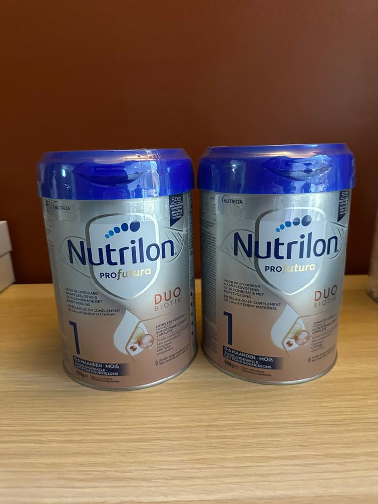 Nutrilon Profutura Duobiotik (2 ongeopende potten), Ophalen, Zo goed als nieuw