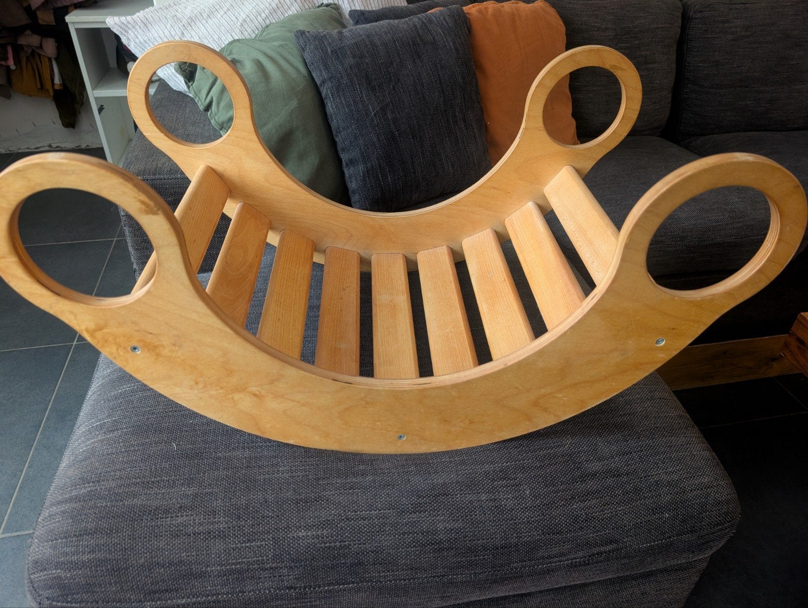 wobbel hout, Kinderen en Baby's, Ophalen, Gebruikt