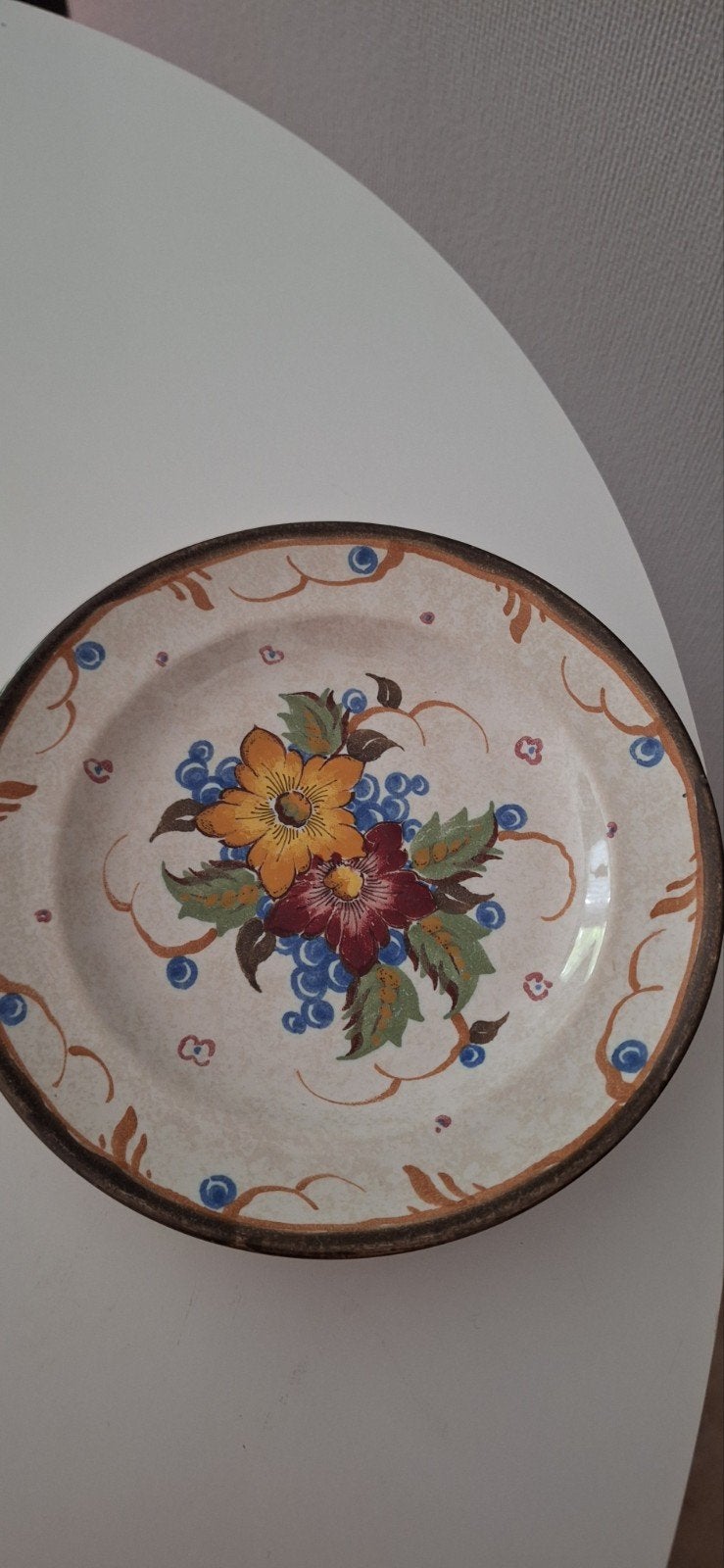 Bord, Antiquités & Art, Antiquités | Assiettes décoratives & Carrelages, Enlèvement