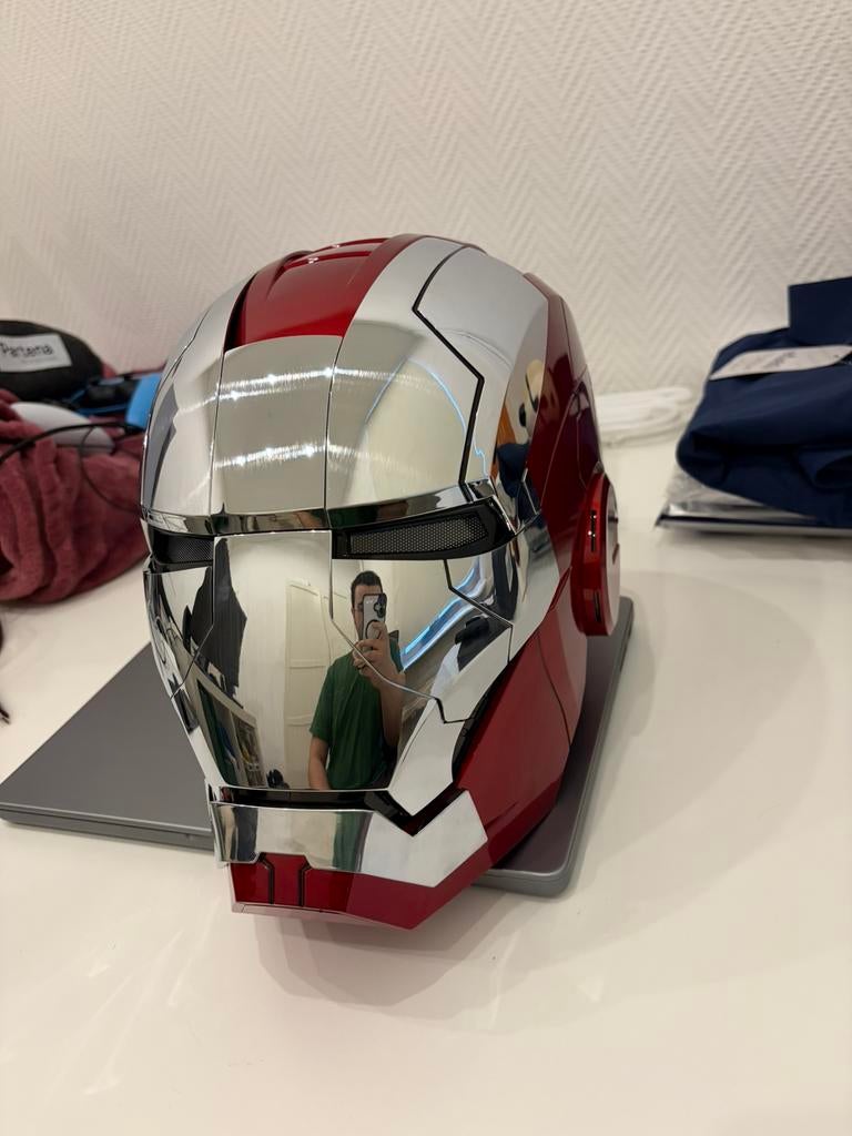 Iron Man Mk5 masker (Autoking), Ophalen, Zo goed als nieuw