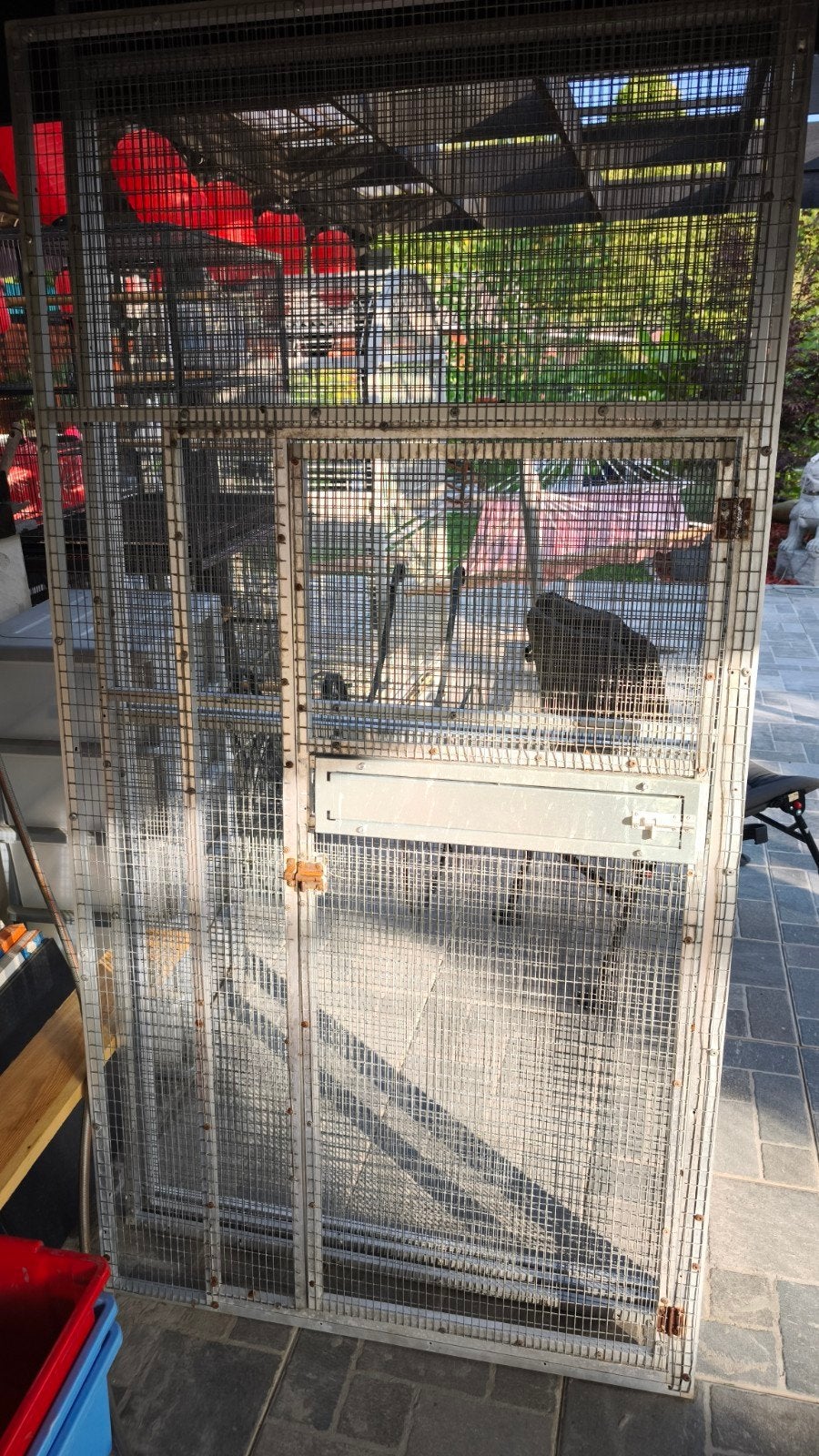 Panneau volière, Animaux & Accessoires, Oiseaux | Cages & Volières, Enlèvement, Utilisé, Aluminium, Volière