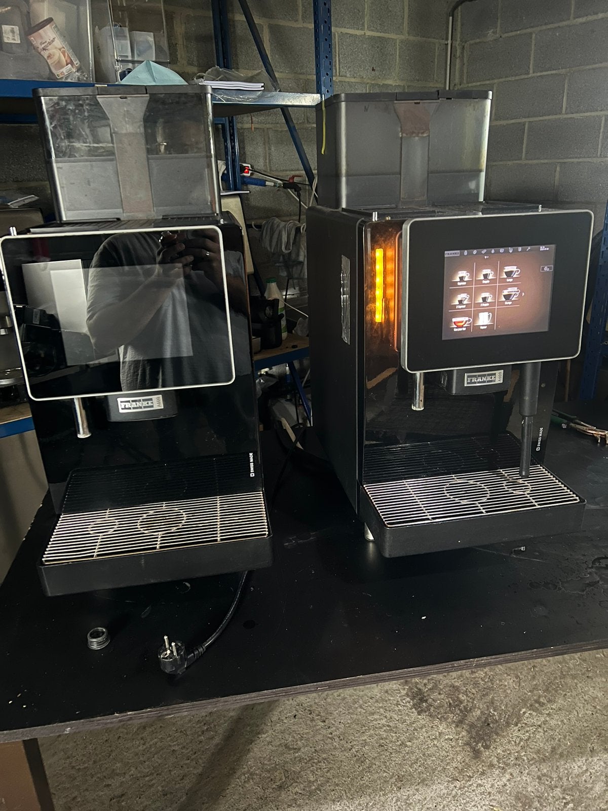 2 Machine a cafe franke a600, Elektronische apparatuur, Koffiezetapparaten, Ophalen, Gebruikt