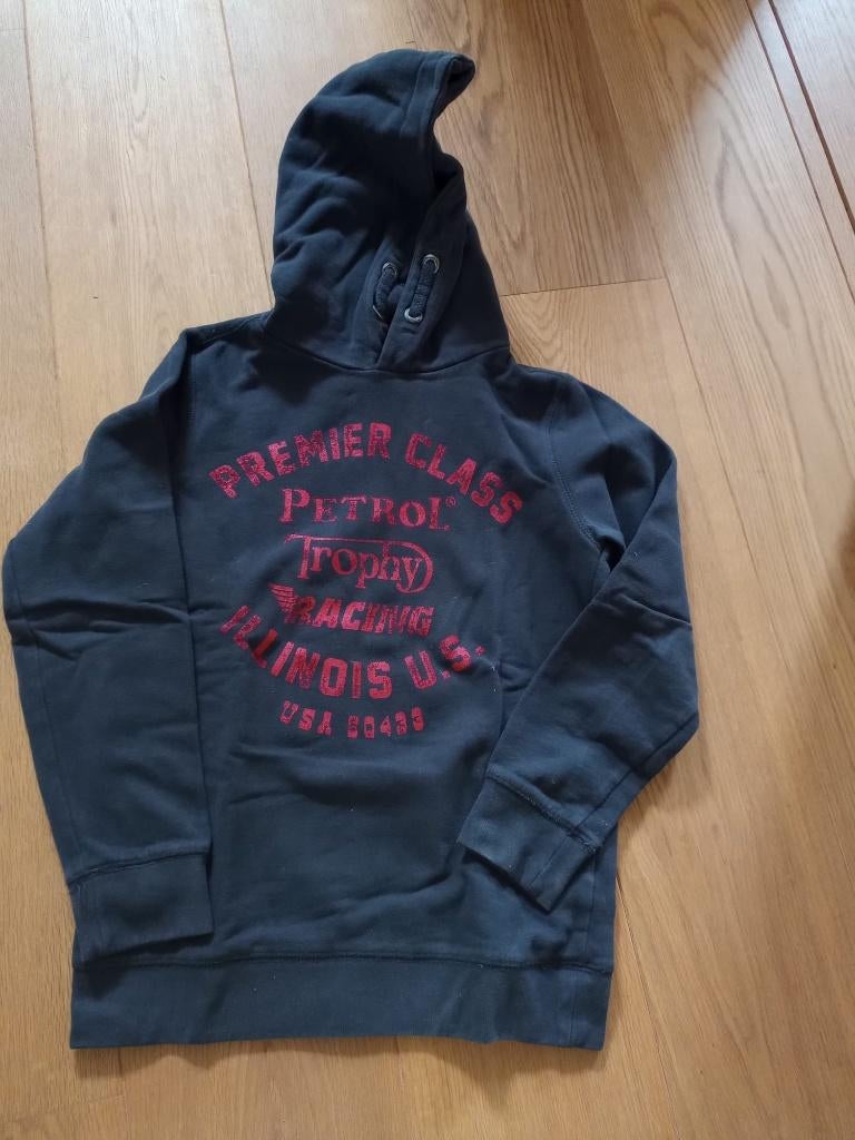 PETROL Sweat à capuche 152-12 ans, Enlèvement ou Envoi
