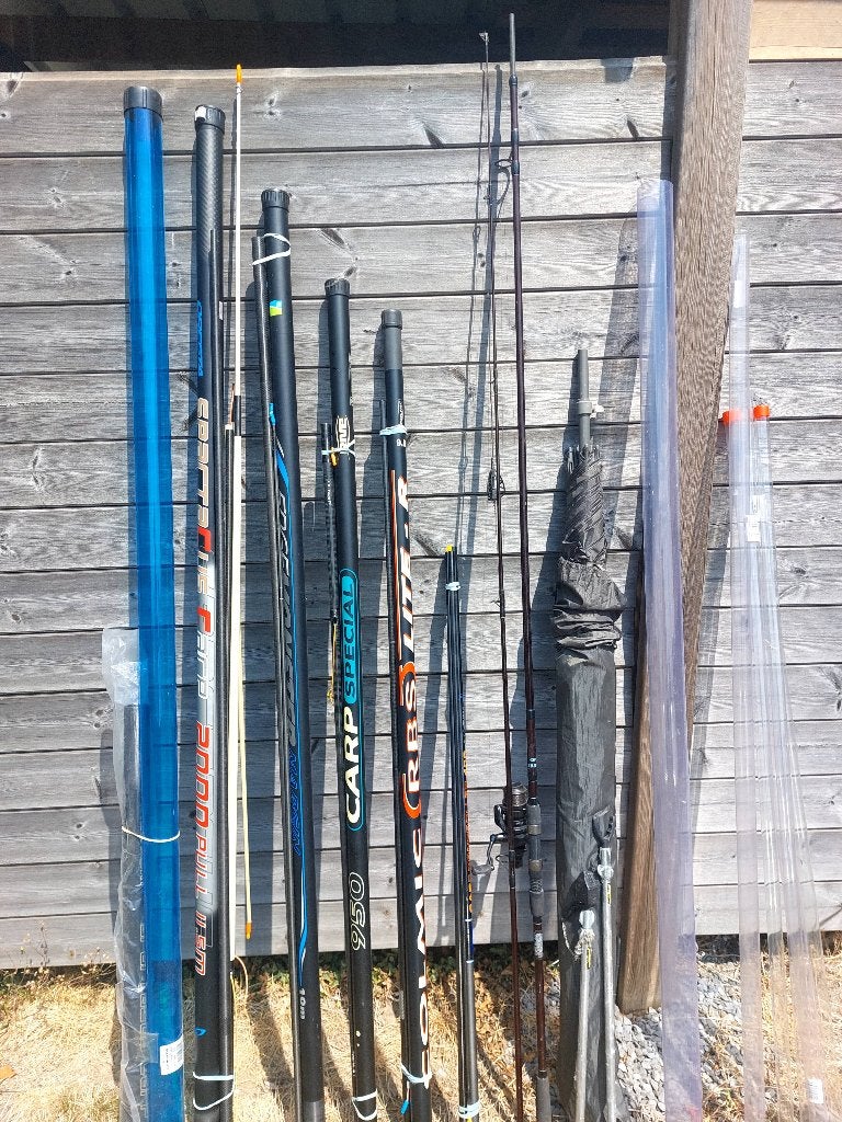 Articles de pêche carpes, Sports nautiques & Bateaux, Enlèvement, Utilisé, Ensemble complet