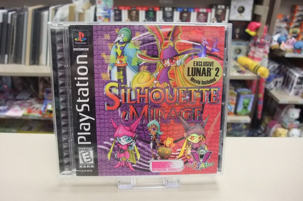 Silhouette Mirage cib usa PS1, Enlèvement ou Envoi, 1 joueur, À partir de 12 ans, Utilisé