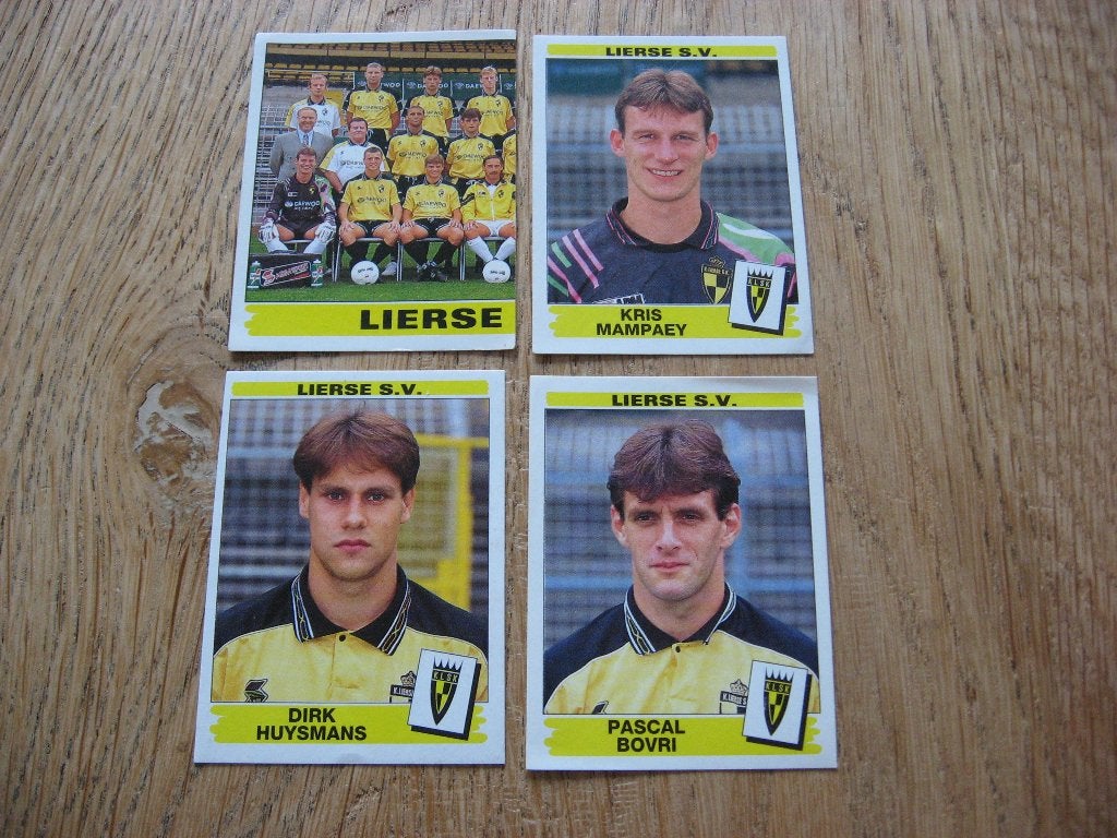 Lierse Football 96 Panini Stickers, Ophalen of Verzenden, Nieuw, Poster, Plaatje of Sticker