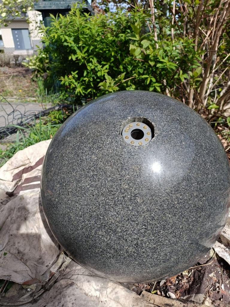 Grijze granieten gladde bol, Tuin en Terras, Ophalen