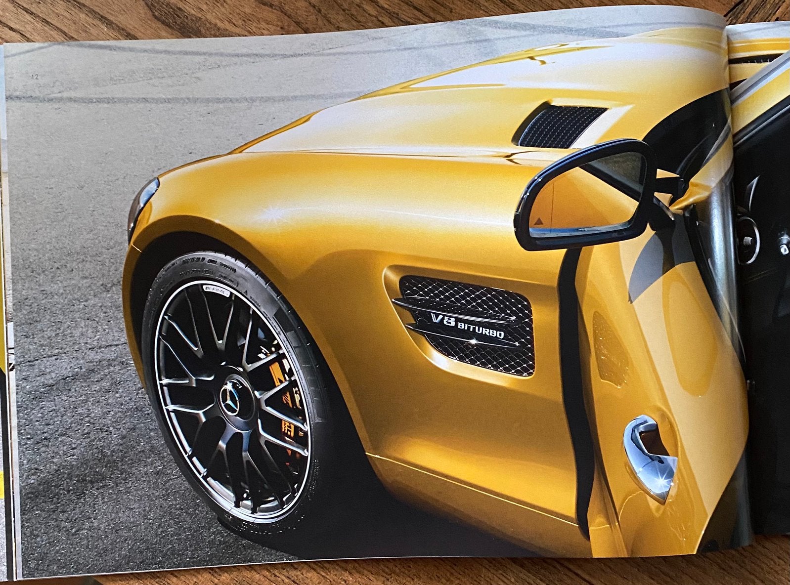 Brochure sur les super voitures Mercedes AMG GT 2014, Envoi, Comme neuf, Mercedes