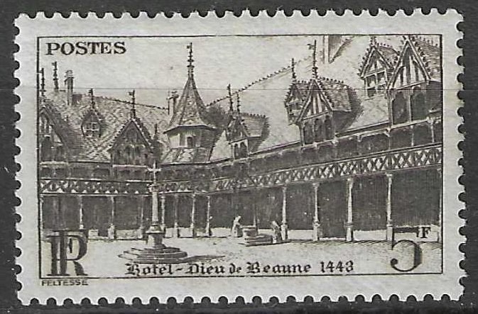 Frankrijk 1941 - Yvert 499a - Hospices Civils de Beaune (PF), Verzenden, Postfris