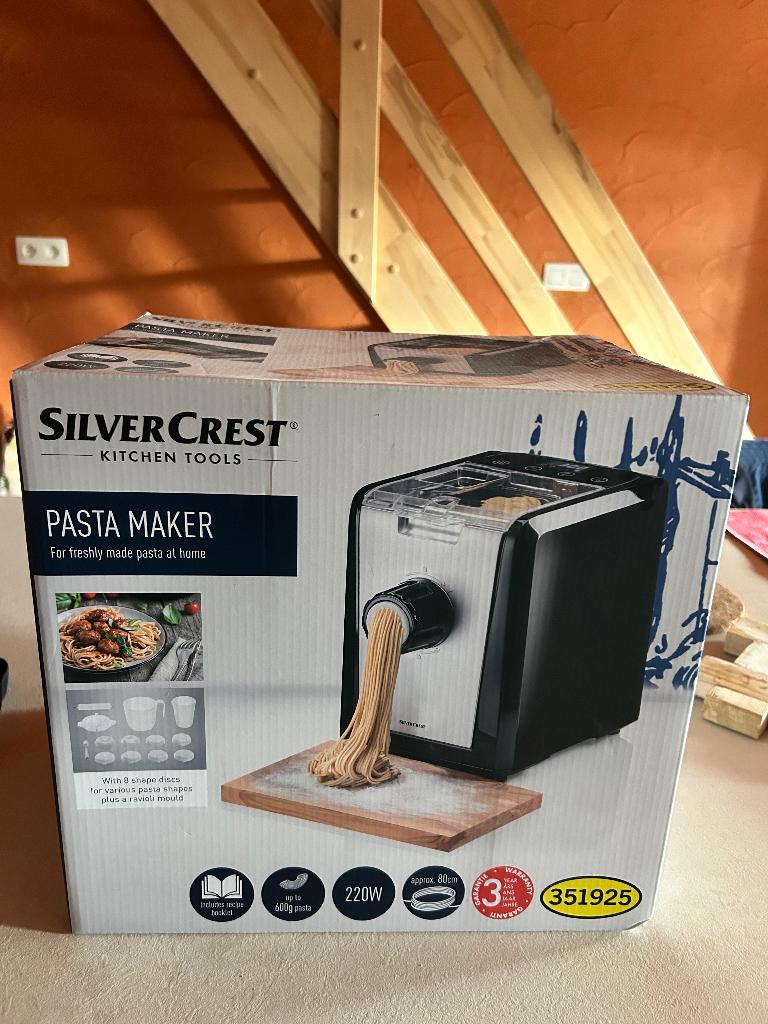 Silver Crest pastamachine, Ophalen, Zo goed als nieuw, Vaatwasserbestendig