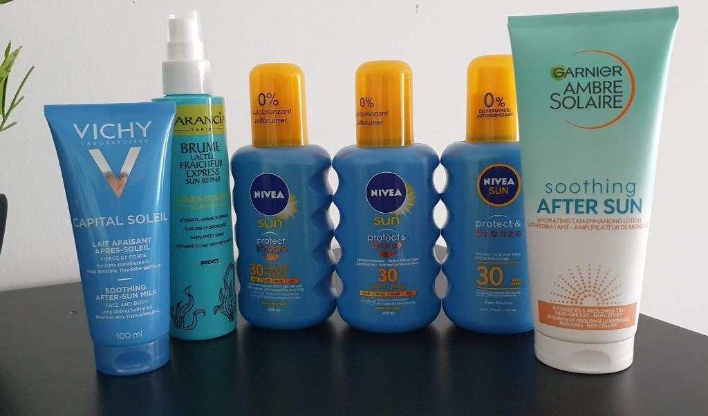 NEGEN!!! Veel 6 verschillende zonneproducten, Ophalen, Nieuw, Zonnebrand of After Sun