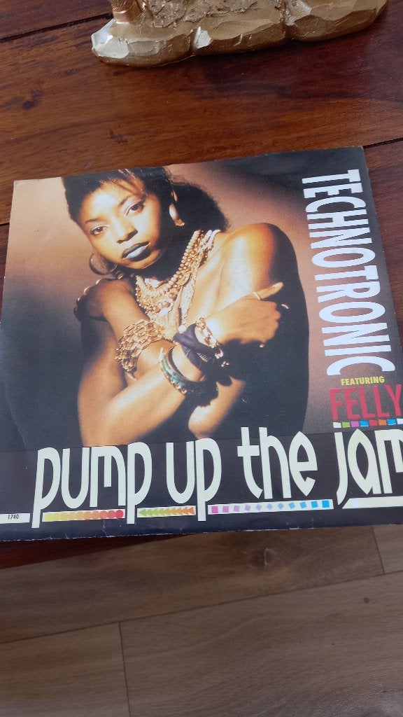 Vinyl (45t) technotronic "pump up the jam", Cd's en Dvd's, Ophalen, Zo goed als nieuw, Pop