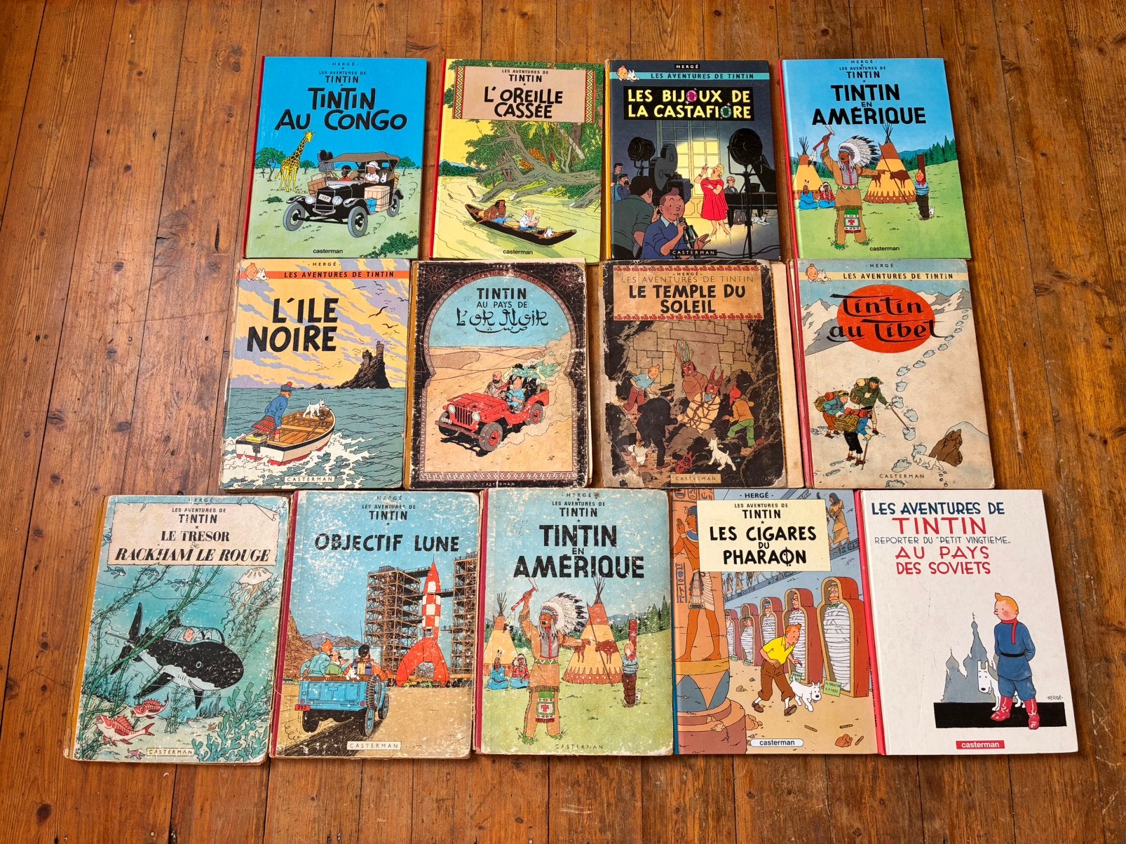 Bande dessinée tintin, Livres, Humour, Enlèvement, Utilisé, Histoires
