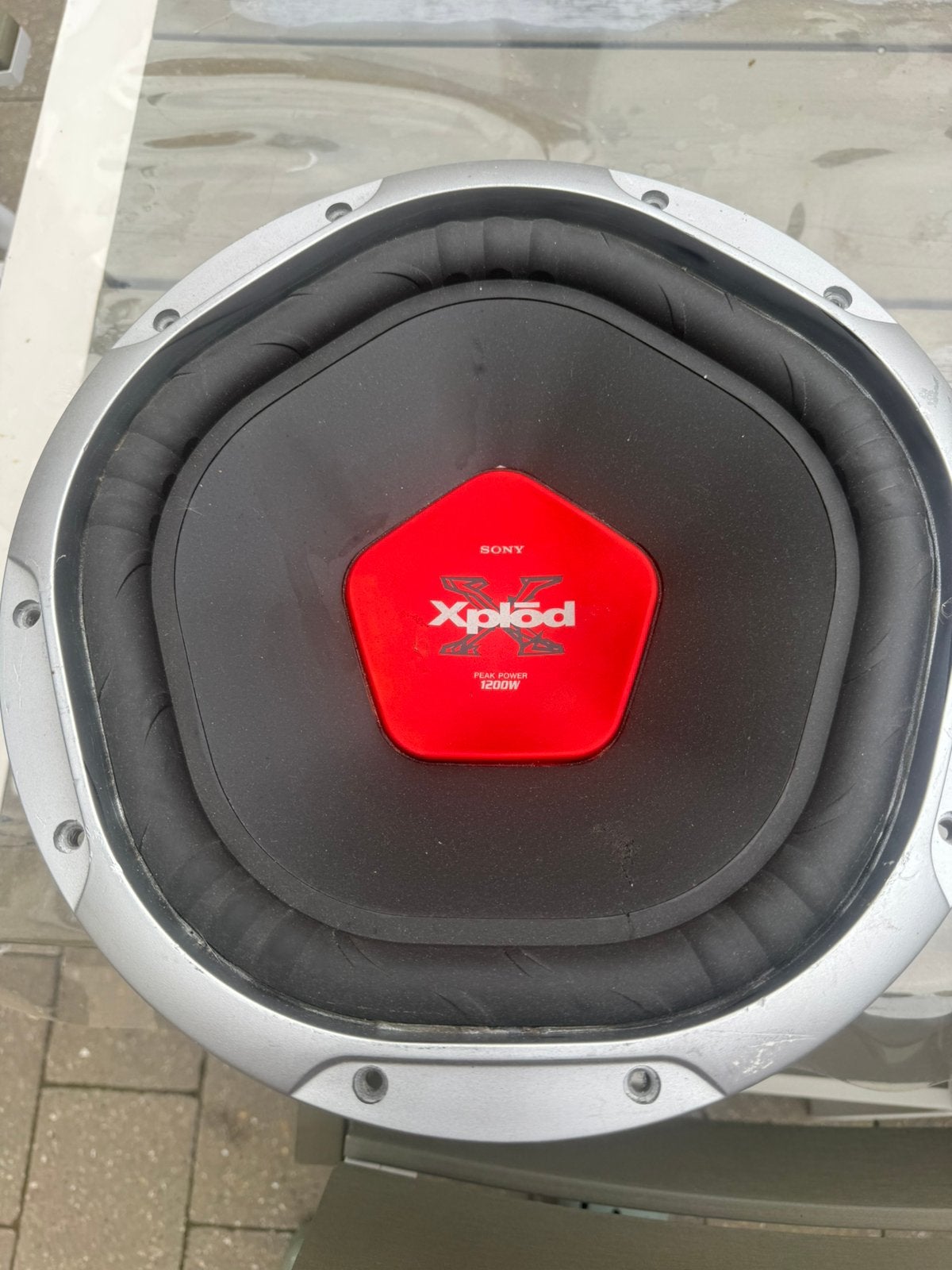 Sony xplod speaker 1200watt piek, Autos : Divers, Haut-parleurs voiture, Enlèvement, Comme neuf