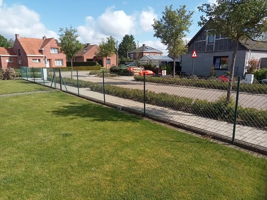 Tennis draad 1,2 H ,27m+boordplaatjes 2mX30cm (27m), Dieren en Toebehoren