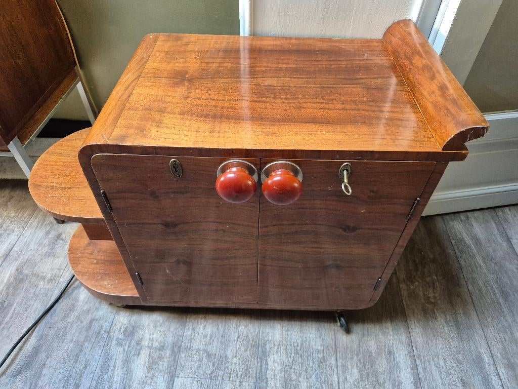 Meuble de bar Art Déco, Antiquités & Art, Antiquités | Meubles | Armoires, Enlèvement