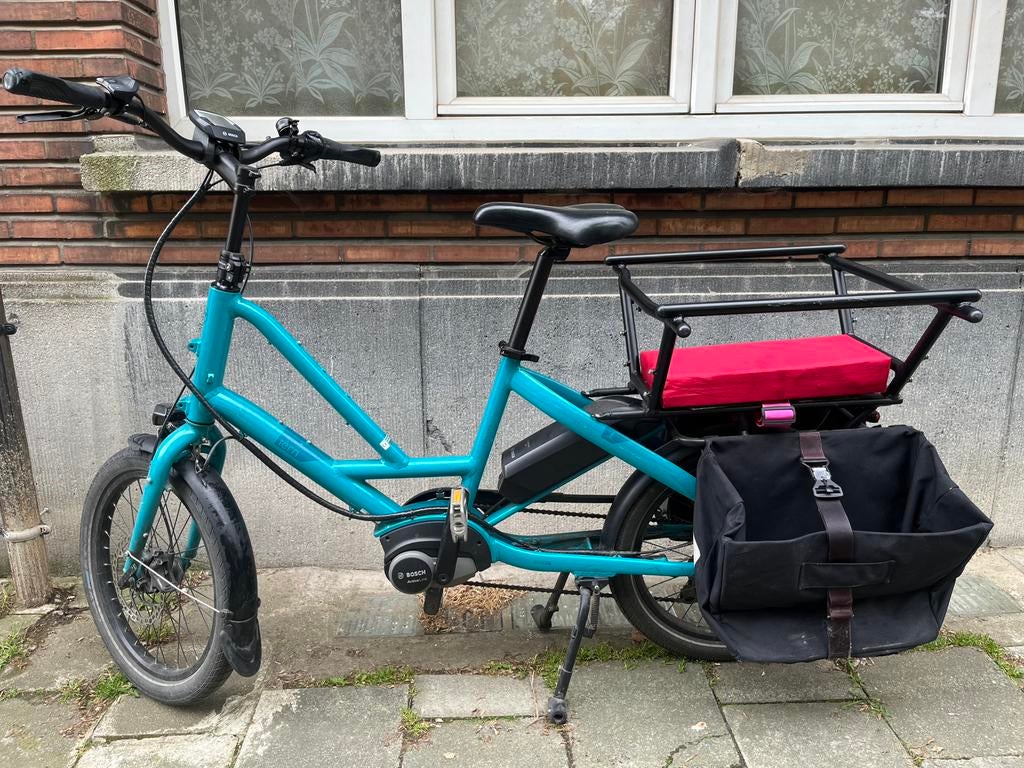 Tern quick haul met clubhouse, Fietsen en Brommers, Elektrische fietsen, Ophalen, Gebruikt, 30 tot 50 km per accu, Overige merken
