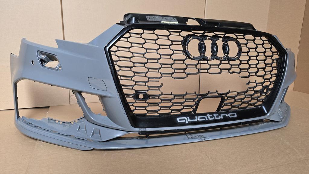 Voorbumper Audi A3 8V Facelift RS3 Limousine Sedan ORIGINEEL, Gebruikt, -, Voor, Ophalen of Verzenden