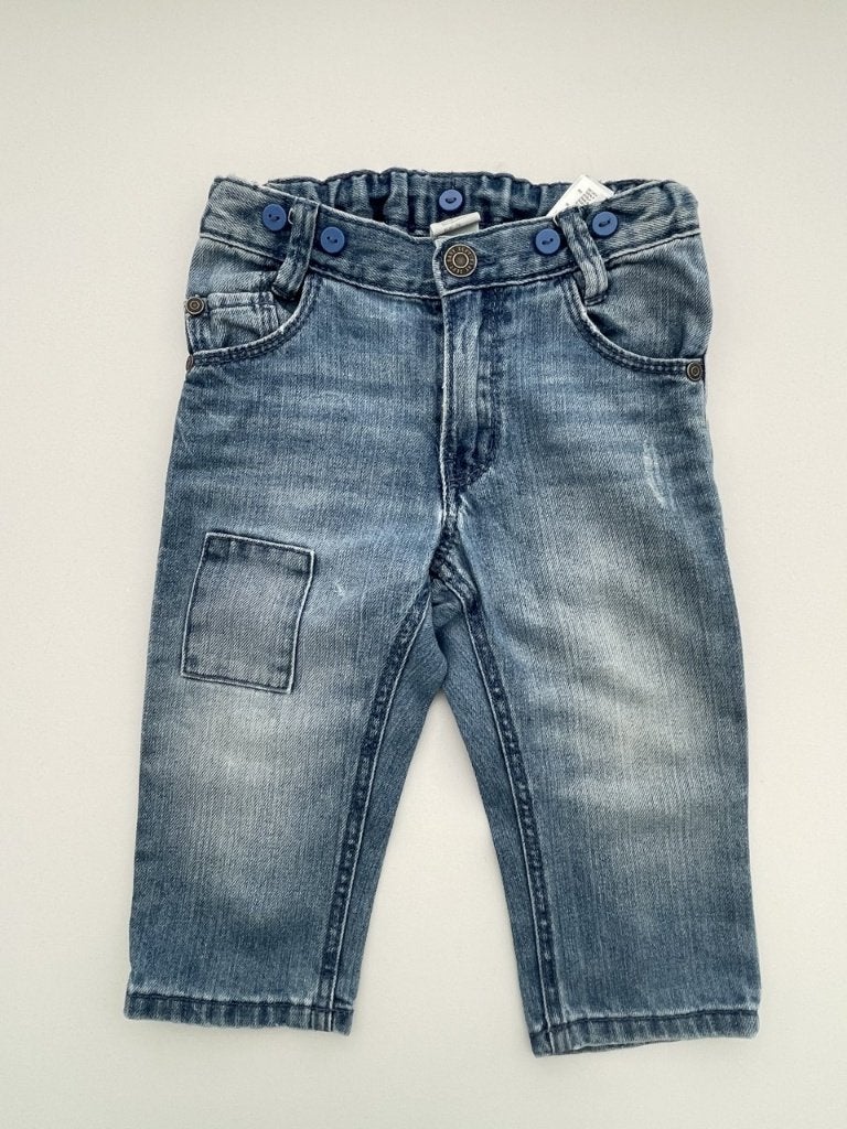 Blue jeans taille 74, Pantalon, Garçon, Enlèvement ou Envoi, H&M
