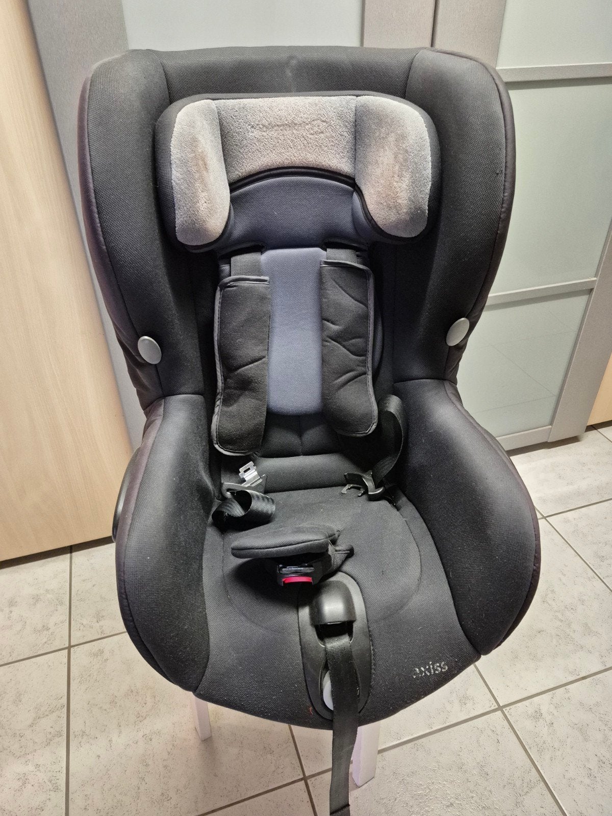 Autostoel bébeconfort maxi-cosi axiss., Kinderen en Baby's, Ophalen, Slaapstand, Maxi-Cosi, Gebruikt