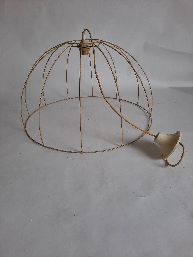 Vintage armatuur plafondlamp, Antiek en Kunst, Ophalen