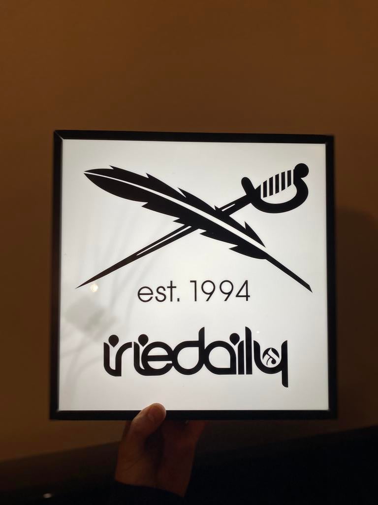 Matériel promotionnel Iriedaily lightboard, Enlèvement, Comme neuf