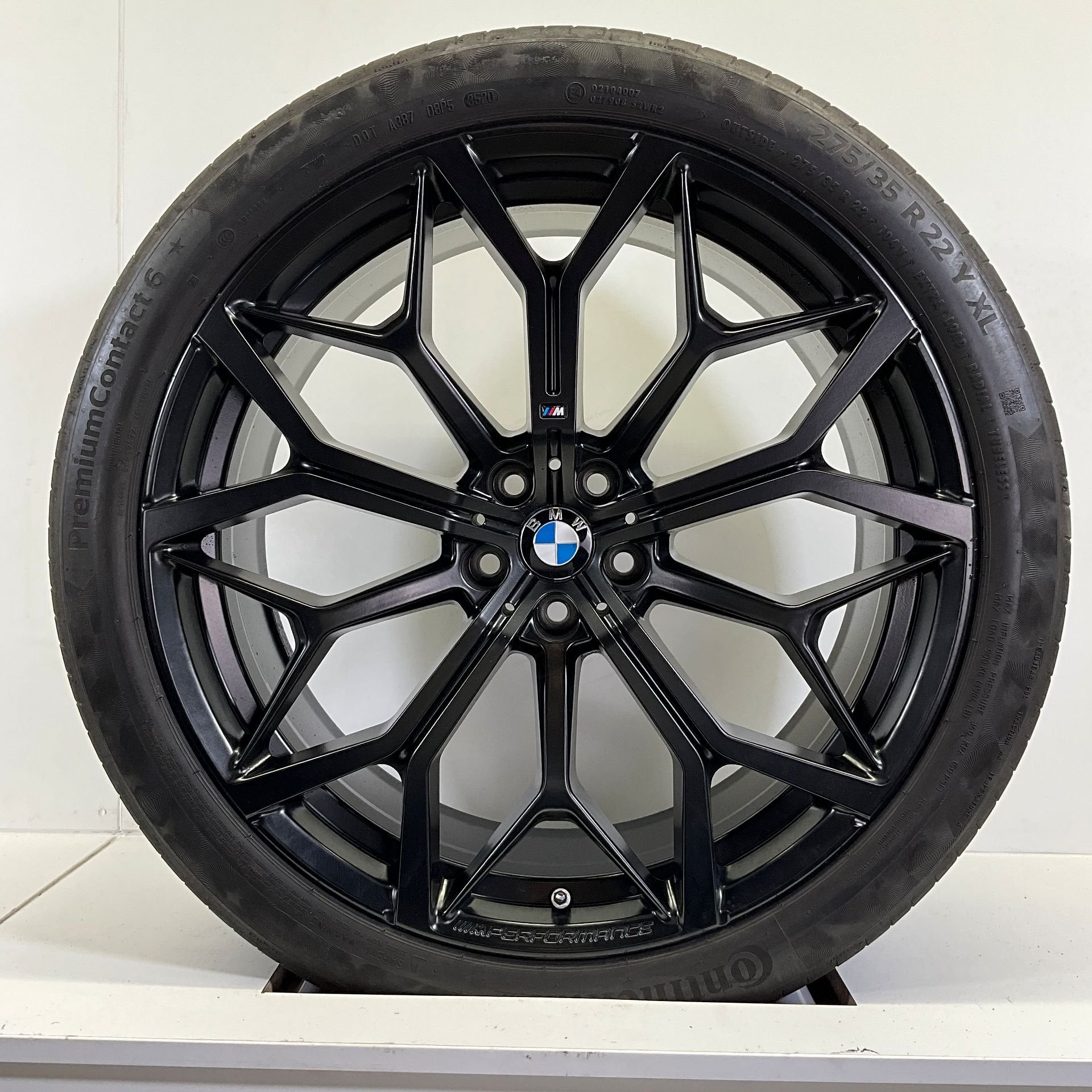 BMW X7 G07 BREEDSET VELGEN + ZOMERBANDEN 22 INCH ORIG. 785M, Auto-onderdelen, Banden en Velgen, Gebruikt, -, 275 mm, -