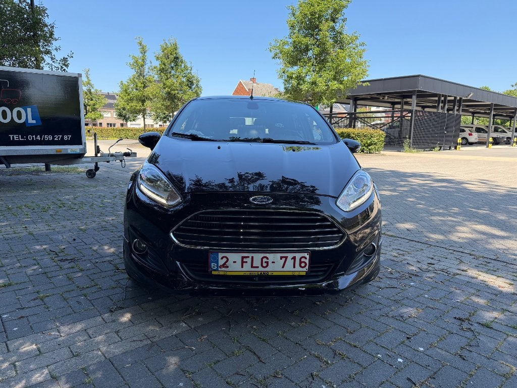 Ford fiesta Automat vol opties met weinig km, Achat, Euro 6, 5 portes, Automatique
