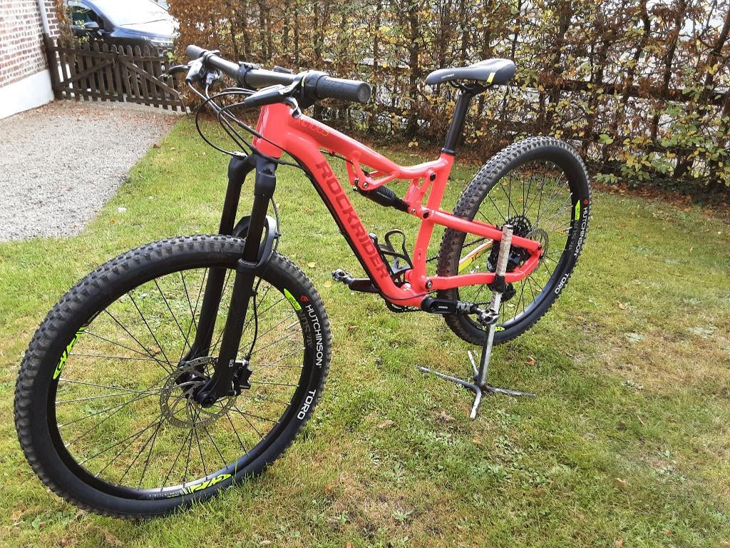 A VENDRE VTT Rockrider XC100S full suspendu ETAT NEUF, VTT tout suspendu, Enlèvement, Comme neuf, Frein à disque