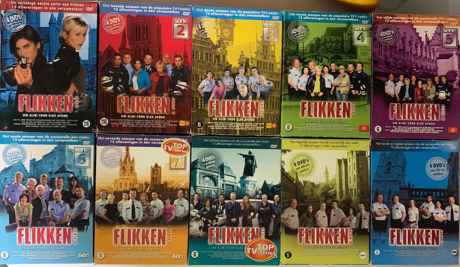 Flikken, Cd's en Dvd's, Dvd's | Tv en Series, Ophalen of Verzenden, Zo goed als nieuw