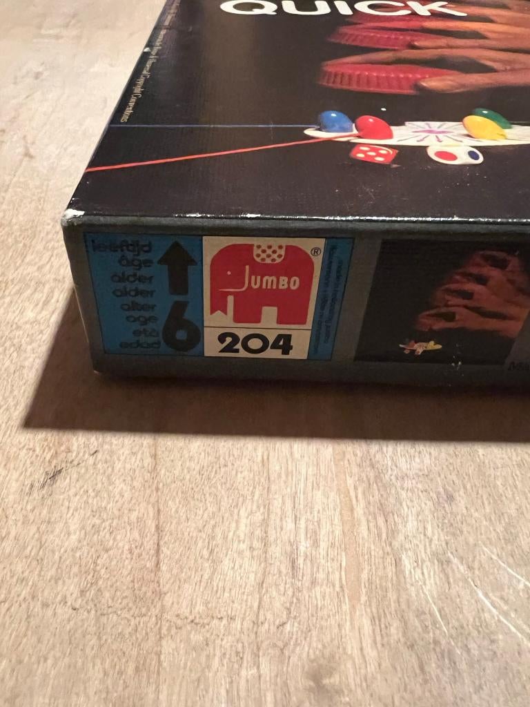 Jeu de société Vintage Quick de Jumbo, Jumbo, Enlèvement ou Envoi, Geen idee, Utilisé