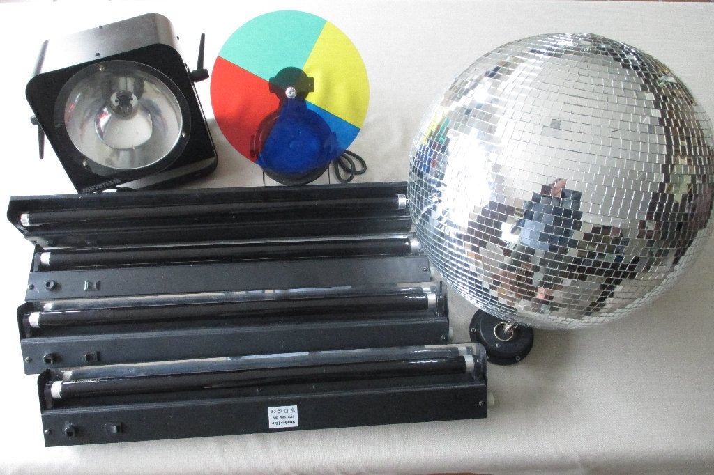 disco lights - party lichtset, Ophalen